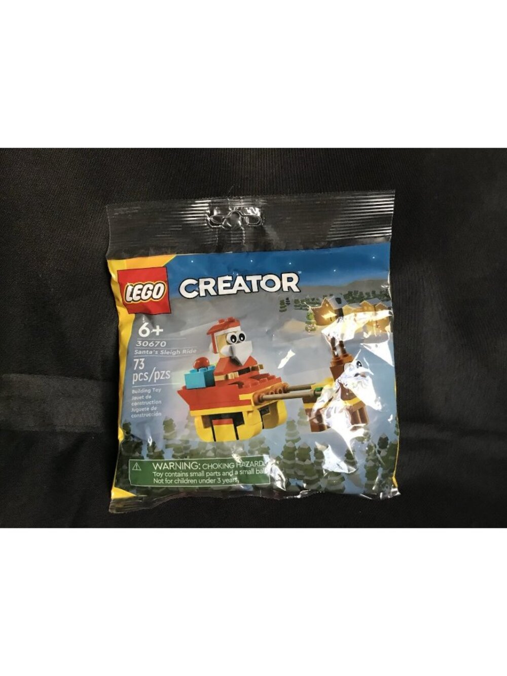 LEGO Creator 30670 Santas Sleigh Ride Polybag Building Toy Christmas Holiday NEW